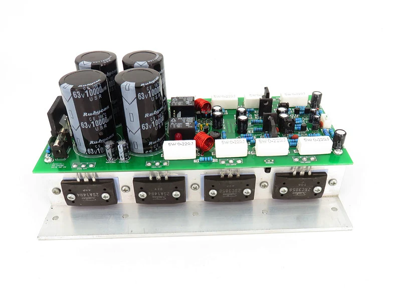 500W 2.0 dual channel high fidelity Sanken tube audio 3CS3858 2SA1494 rear high power amplifier board 500W 2.0 dual channel high fidelity Sanken tube audio 3CS3858 2SA1494 rear high power amplifier board