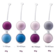 Medical vaginal balls kegel exercises For Women Silicone Koro Kegel Ball Waterproof 4 Balls Bead fitness ball Female sex toys