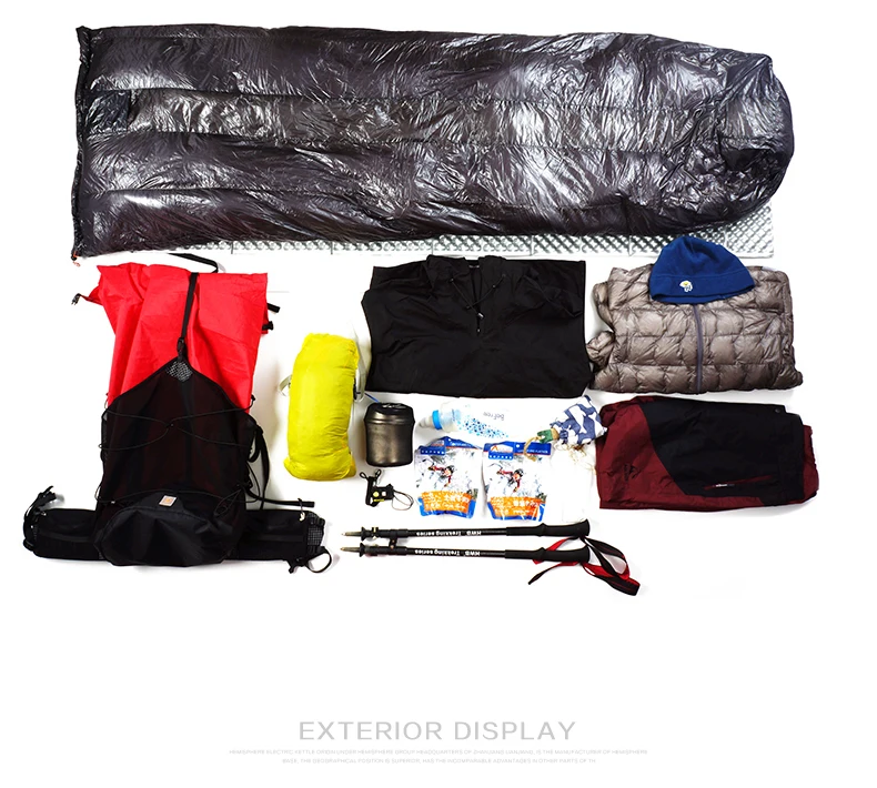 Mochila ao ar Bolsas de Viagem Engrenagem Grande Xpac Escalada Livre Ultraleve Quadro Menos Pacotes Leve Durável Acampamento Caminhadas 3f ul 55l Mod. 1263873 13 Cheap Mochilas escal.