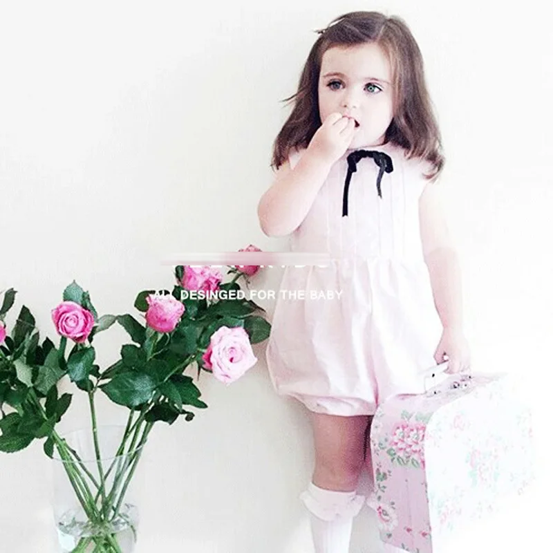 2017 Ins Baby Toddler Girl Rompers Cute Baby Corduroy Brace Shorts