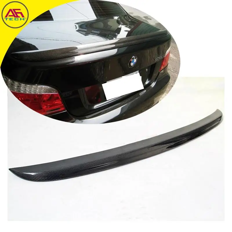 Carbon fiber M5 style car back hood boot spoiler wing auto rear trunk