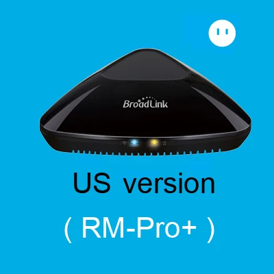 Универсальный пульт дистанционного управления Broadlink Pro+ RM33 Pro Smart control ler Hub 315/433mhz IR RF 4G Wifi control для Alexa Google Home - Цвет: Newest Pro-US plug