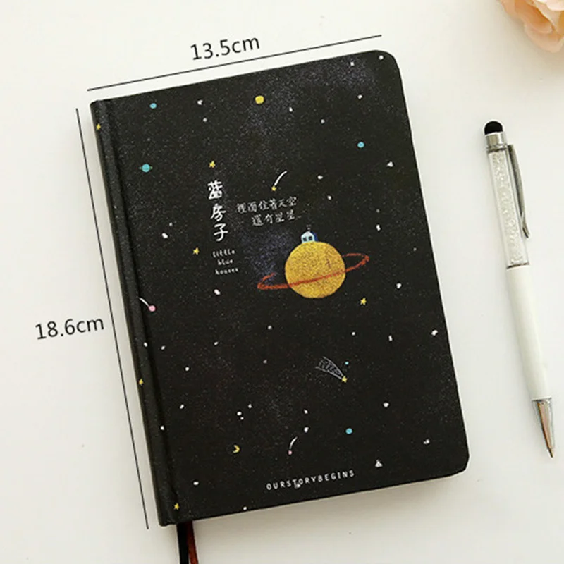 Creative trend Color Pages A5 Notebook Little Blue House Diary Book Hardcover diary Stationery School Supplies Creative trend Color Pages A5 Notebook Little Blue House Diary Book Hardcover diary Stationery School Supplies