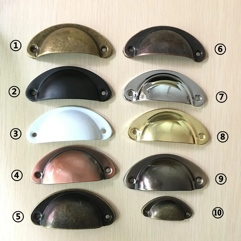 Wholesale Retro Metal Kitchen Drawer Cabinet Door Handle Furniture Knobs Hardware Cupboard Antique Brass Shell Pull Handles Wholesale Retro Metal Kitchen Drawer Cabinet Door Handle Furniture Knobs Hardware Cupboard Antique Brass Shell Pull Handles