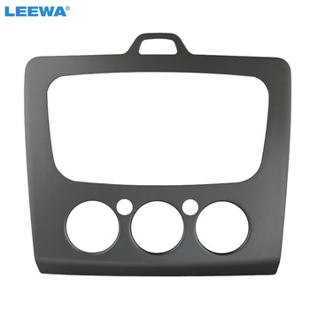 

LEEWA Car refitting DVD frame DVD panel Dash Kit Fascia Radio Frame Audio frame for 2010 FORD Focus combination,2din #CA3091