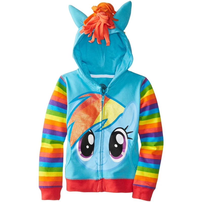 1PCS New 2015 Girls little pony Kids Jacket font b Children s b font Coat Cute