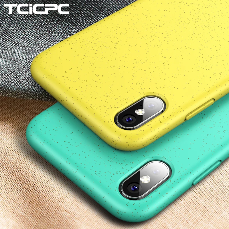 

Case For iPhone 7 8 X XR Cases iPhone 6 7 8 Plus Xs Max Cover Silicone Slim Matte TPU Soft Coque For Apple iPhone 6S 7 8 XS XR