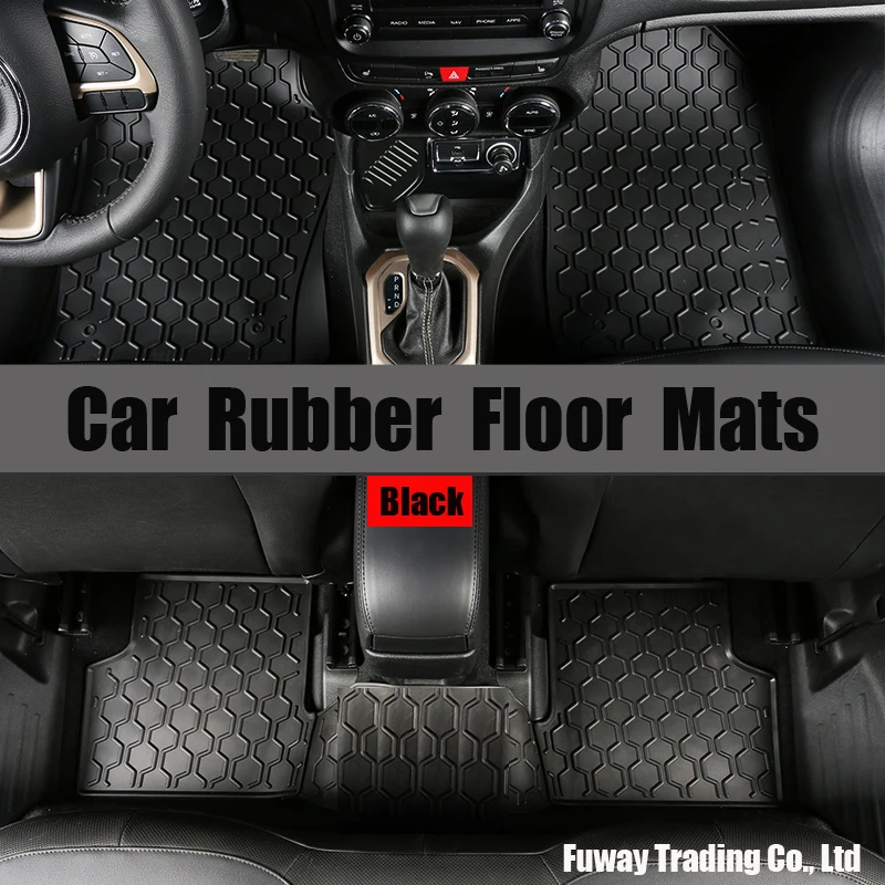 Car Rubber Floor Mats Custom Fit Car Floor Mats Made Waterproof Car