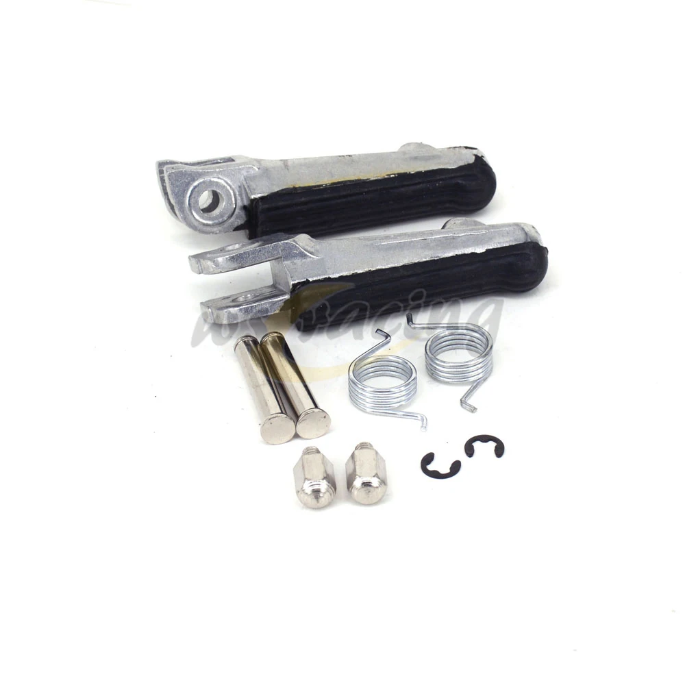 Передние Подножки для мотоцикла HONDA CBR250 MC19 MC22 NSR250 NSR50 NSR 75 80 CBR400 NC 23 29 30 35 VFR400 RVF400|front