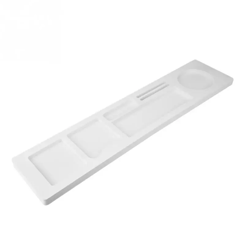 

Desktop Organizer Rack Office Supply Holder Computer Desk Tray Shelf Over Keyboard