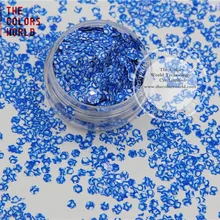 Tcb083 шестиугольник Форма 3 мм Размеры блеск пыли для ногтей Книги по искусству лак для ногтей гель макияж или другие украшения DIY