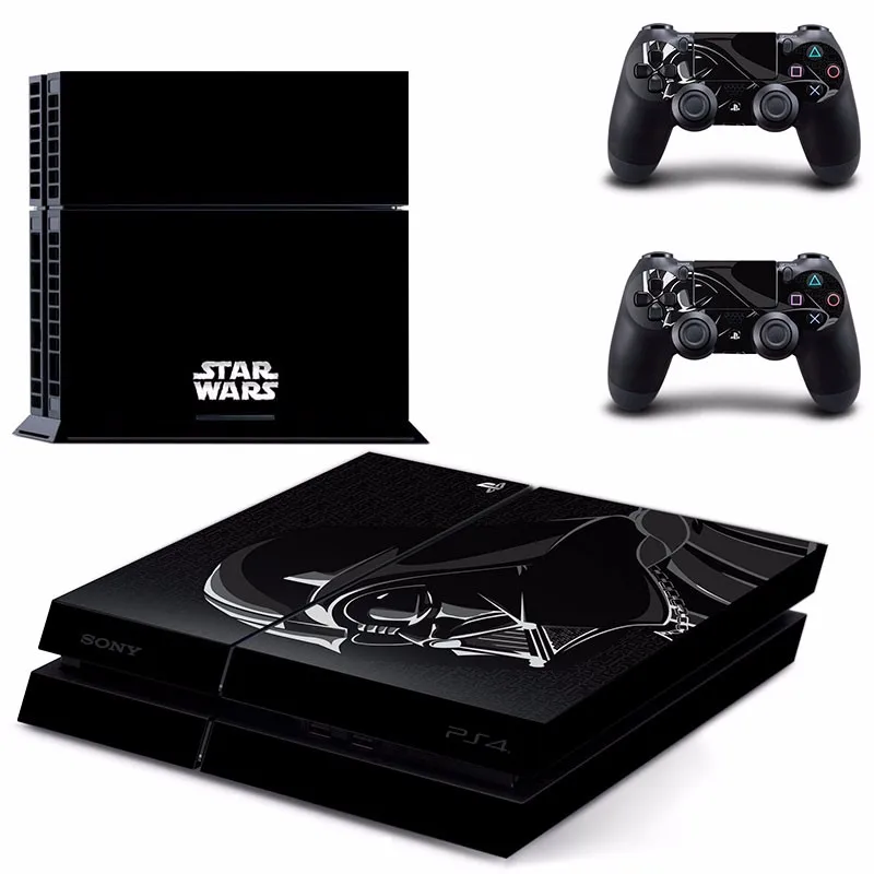 Новые наклейки для Sony PS4 и 2 контроллера Звездных Войн | Электроника