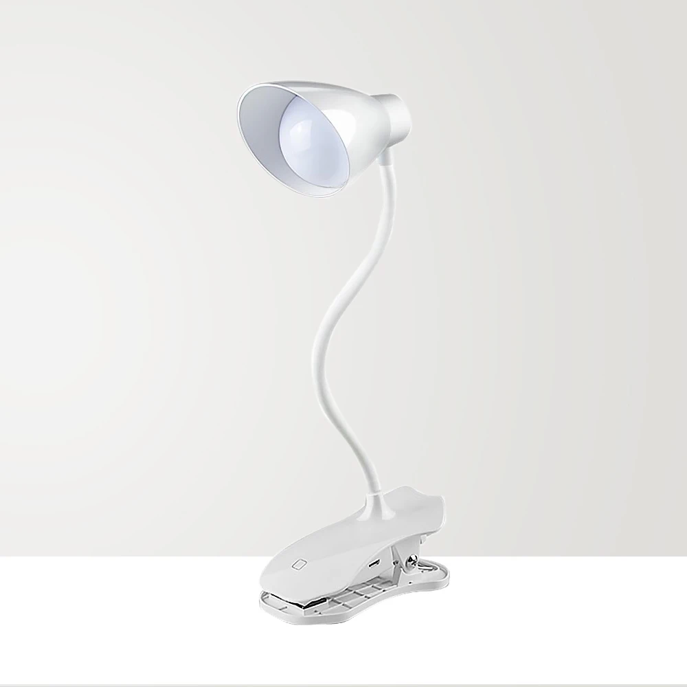 

16 LED Desk lamp Dimmable Flexible Lamp With Clip Adjustable USB Table Lamp Reading Book Night Light For Study Kid