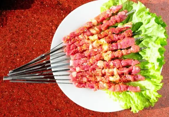 Manual Type Meat Skewer Maker,Stainless Steel Plate, 3mm,Very Strong, High Quality