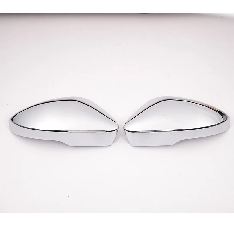 

For VW T-Roc 2018 Rearview Mirror Cover Styling Chrome Carbon Fiber T Roc Rear View Mirror Protector Auto Accessories