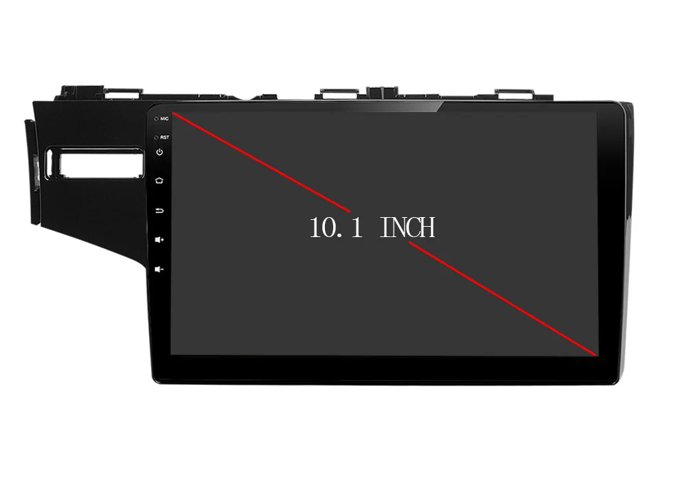 Excellent JIUYIN Android Car DVD Multimedia Player GPS For honda Fit 2014 2015 2016 2017 Audio Radio Stereo Navigation 1