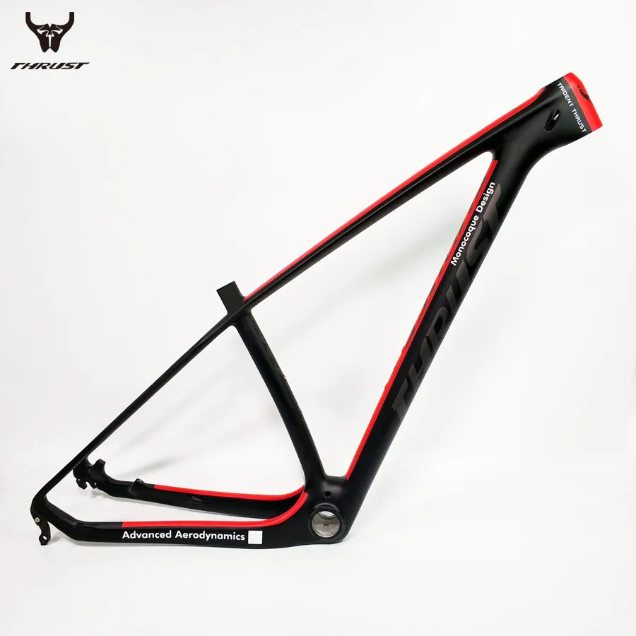 THRUST Carbon Frame Mountain Bike 29er 27.5 Red Carbon mtb Frame Red