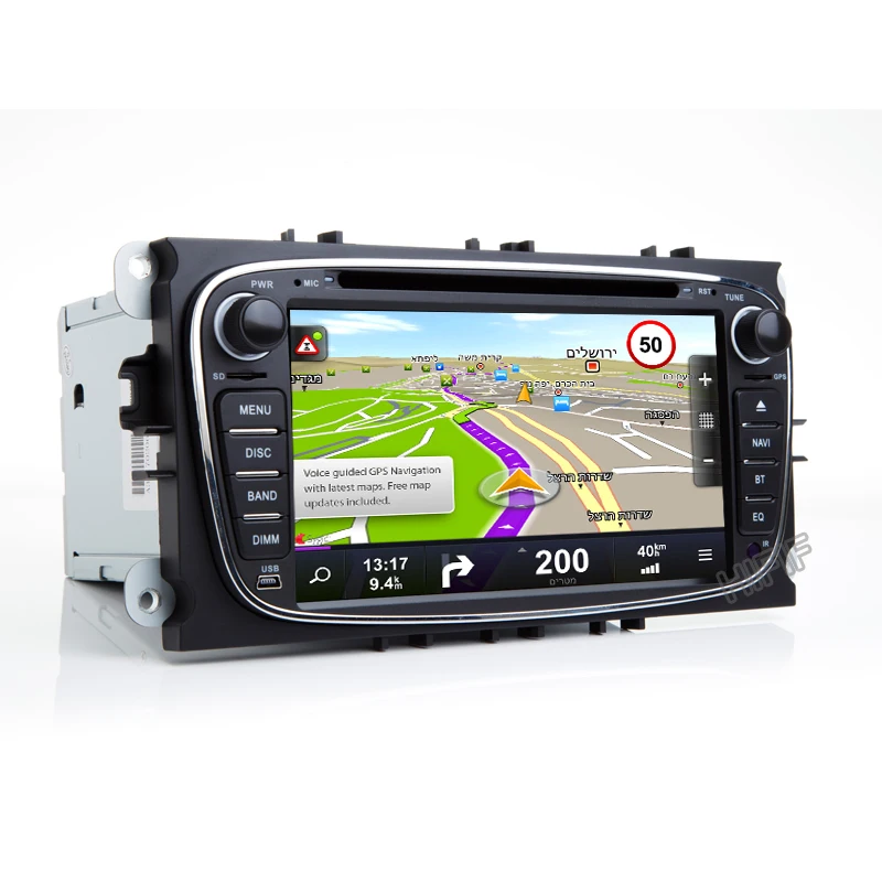 Clearance DSP IPS Android 9.0 2 din CAR DVD For FORD focus Mondeo S-MAX C-MAX Galaxy kuga multimedia player GPS radio stereo auto audi 4