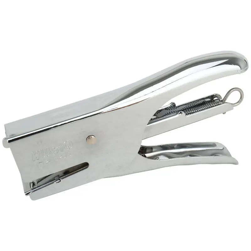 Metal Effortless Silver Standard Plier Stapler Use Staples 24/6 26/6 School Paper Stapler Office Binding Supplies