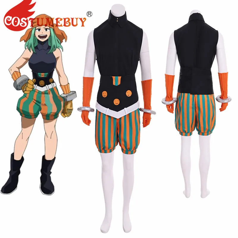 Costumebuy My Hero Academia Boku No Akademia Cosplay Emi Fukukado Smile Ms. Joke Costume Halloween Custom Made | Тематическая