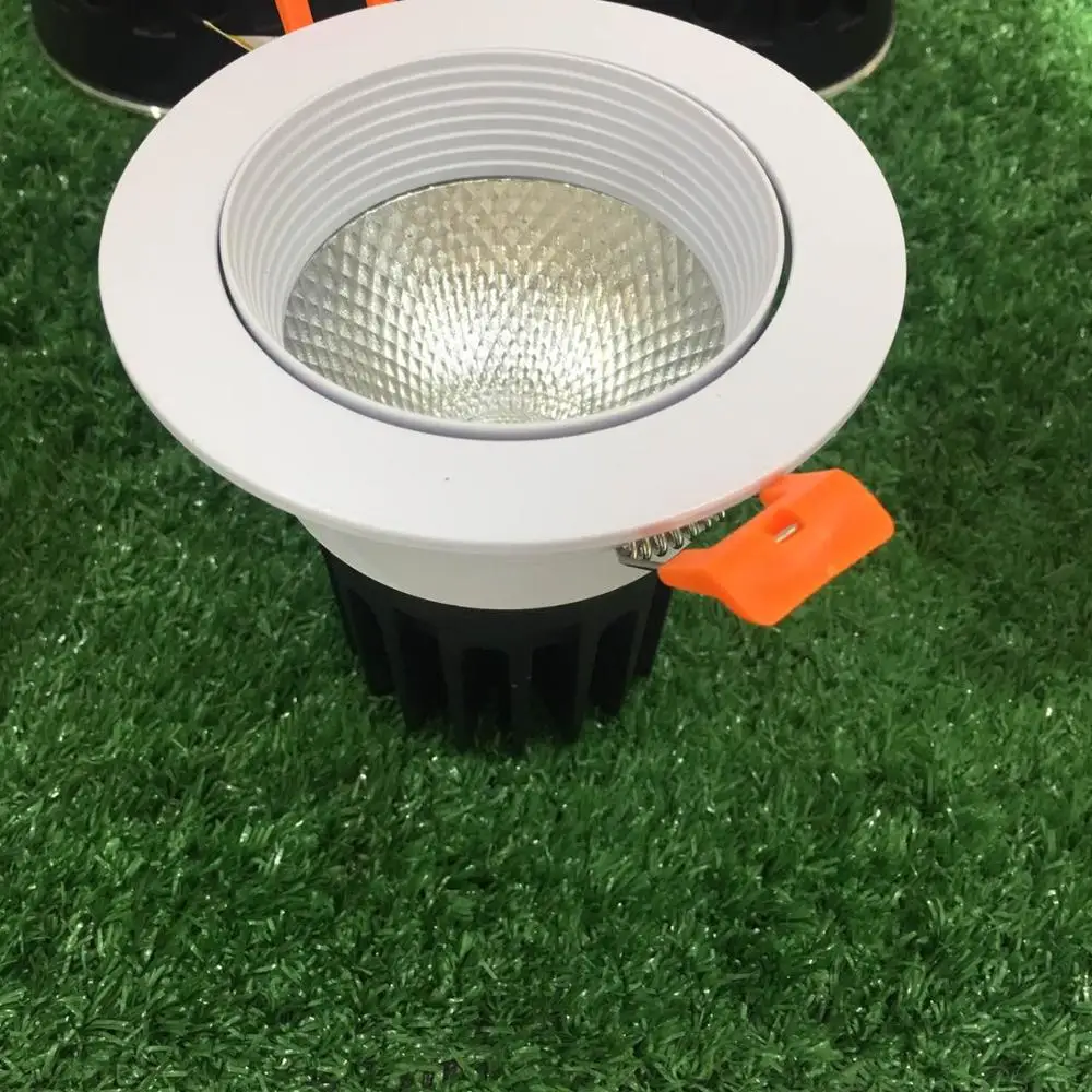 

2017 Downlight Spot Led Ceiling Lights Free Shipping 6pcs Lot Down Power Warm Color With Epistar 300-360lm High Brightness