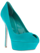 Concise Peep Toe Suede Shallow Women Pumps Slip-on Thin High Heels Platform Summer Style Offfice Ladies Shoes