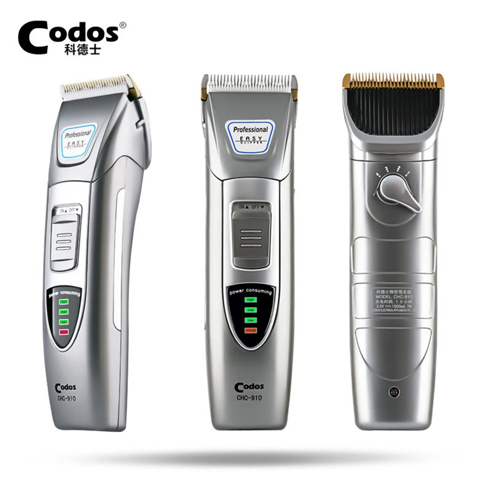 

Codos CHC910 Professional Rechargeable Hair Trimmer Ceramic Titanium Cutter Electric Hair Clipper Barber Shaving Cutting Machine