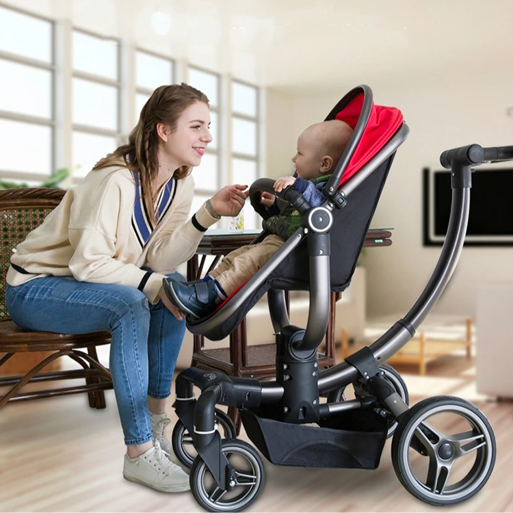 Роскошная многофункциональная система для путешествий V baby детская коляска