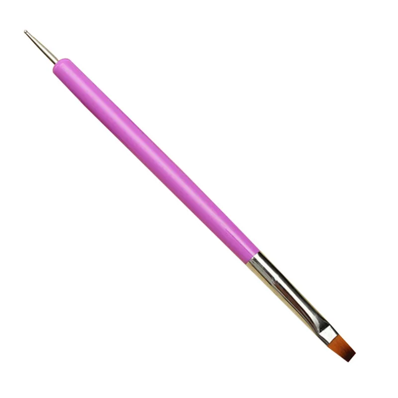 Маникюрные инструменты для ногтей Lat Point Drill Dot УФ-гель для ногтей Живопись цветок ручка кисточка для ногтей набор кистей для рисования набор инструментов - Цвет: 1pcs