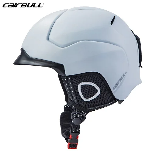 Cairbull W1 Зимний лыжный шлем для взрослых мужчин и женщин, лыжный спортивный защитный шлем, одиночный/двойной скейтборд, снежный шлем - Цвет: Matte White
