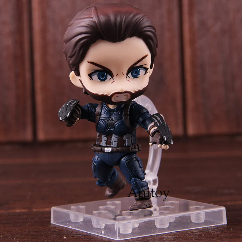 Nendoroid 923 Marvel Мстители Бесконечная война Капитан Америка фигурка экшн ПВХ Коллекционная модель игрушки