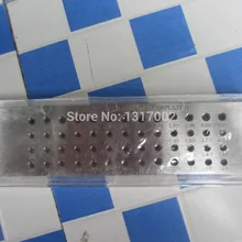 GH463B вольфрам-карбидная рабочая доска, размер отверстия 0,26-4,1 мм 52 отверстия, нержавеющая сталь золото металлическая доска для прокладки проводов