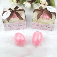 Сферическое мыло ручной работы MISS розовое яйцо-образный дизайн банное мыло вечерние креативные праздничные рекламные подарки для ванной уход за кожей 1 шт. Новинка