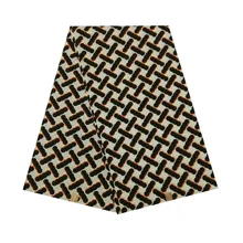 Последний дизайн воск Африканский женский воск напечатанный в ткани хлопок 6 ярдов настоящий голландский блок воск V-L 587