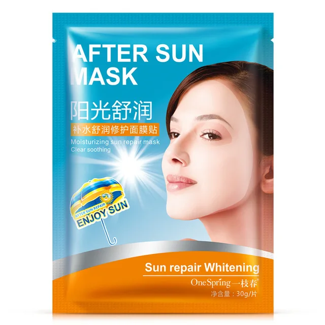1PC Onespring After Sun Mask Remover Dark Spots Suncreen Face Mask Repair Moisturizing Hydrating