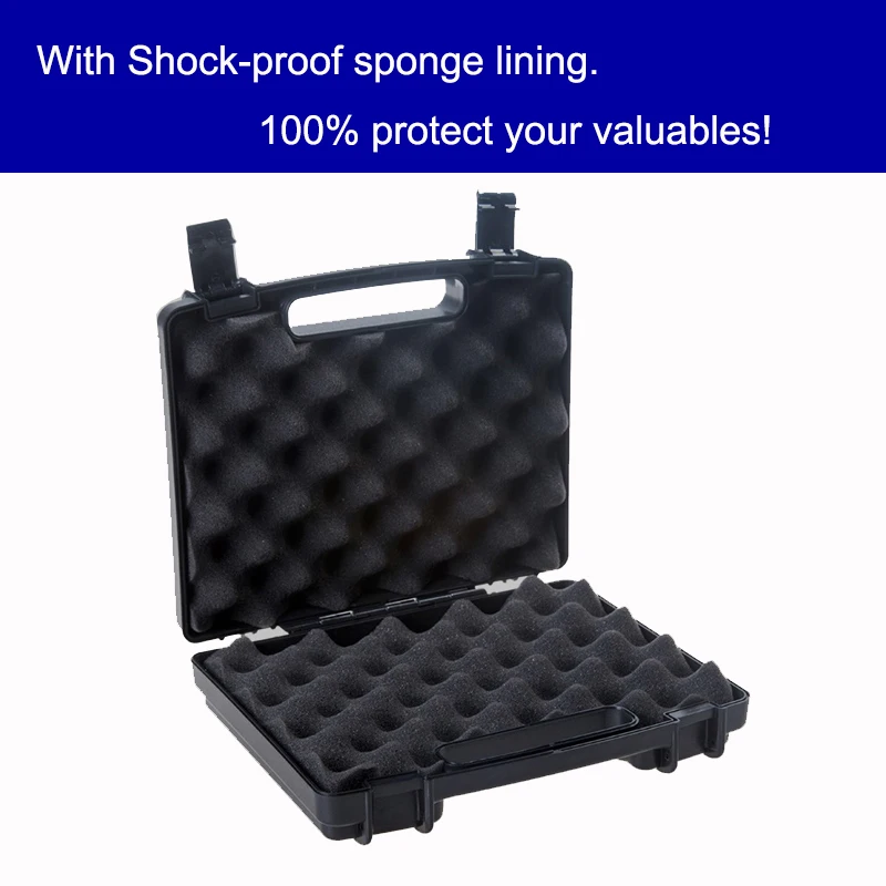 high quality tool case waterproof toolbox 220x190x45MM equipment case