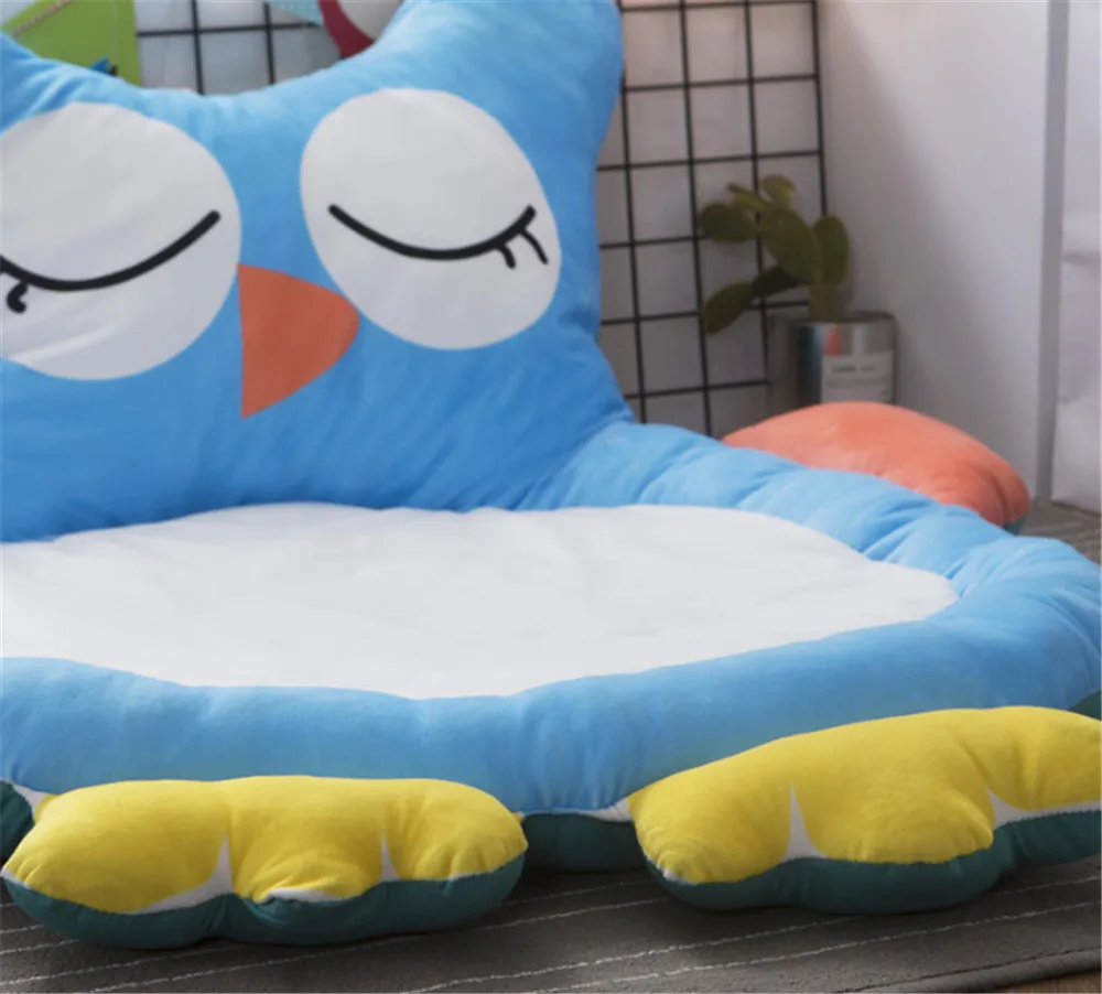 animals owl bunny lion fox  Car Cushion Plush Baby Game Pad Carpet  13