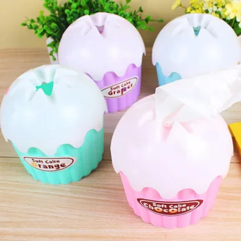 

New Lovely Adorable HOT Ice Cream Cupcake Tissue Box Towel Holder Paper Container Dispenser Cover Home Decor random color