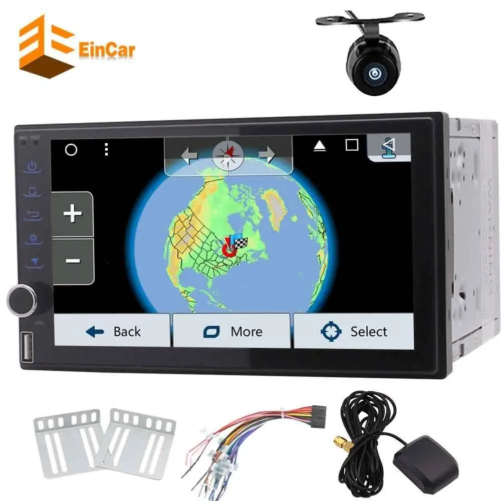 Бесплатная задняя камера + Android 7 1 Восьмиядерный автомобильный стерео радио