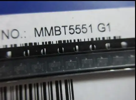 1 шт SMD транзистор MMBT5551 2N5551 G1 0.6A/180V NPN SOT23 | Электроника