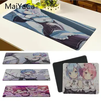 

MaiYaCa Cool New Japan Anime girl Kawai 3d Large Mouse pad PC Computer mat Good quality Locking Edge large Game Mouse Pad
