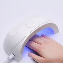 SUN6X 18W UV Lamp LED Lamps Nail dryer Double Power Nail Lamps for Nail UV Gels Polish USB Charge Nail Art Tools For Manicure