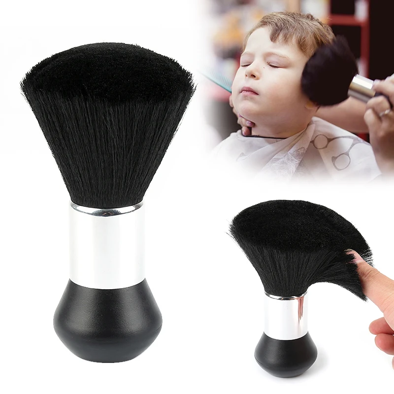 Hair Brush Home Barber Tools Black Soft Neck Face Duster Brushes Hairdresser Salon Cut Hairdressers Styling Make Tools