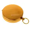 Vintage Charm Brass Pocket Compass for Keychain Cycling Cycle Hiking Camping Mountain-Climbing ► Photo 2/6