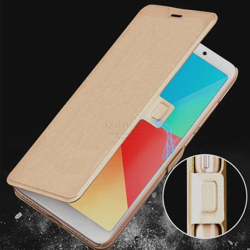 Роскошный умный флип чехол из искусственной кожи для huawei Honor 7C 5 7 99 Россия с