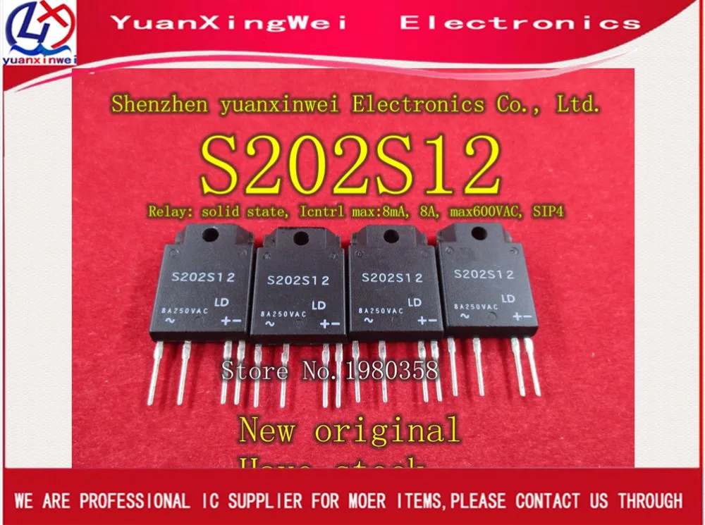 Free shipping S202S12 10pcs-in Replacement Parts & Accessories from