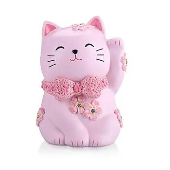 

Quail Lucky Cat Coin Piggy Bank ,Pet Money Saving Box ,Nursery Decor for Kids