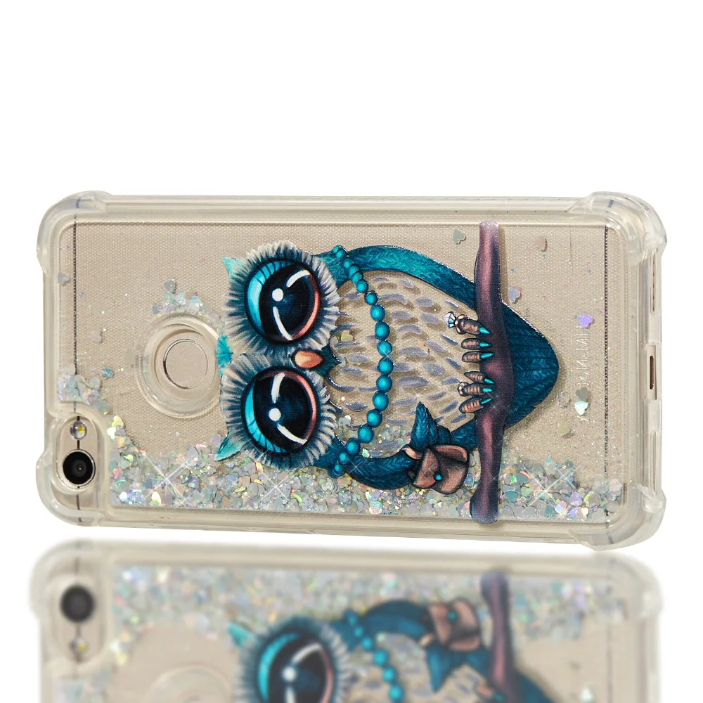 Redmi Note 5A Shockproof Case Gliter Bling Clear Soft Case Cover For Redmi 4A Note 5A Shiny Print Capa For Xiaomi Redmi Note 5A6