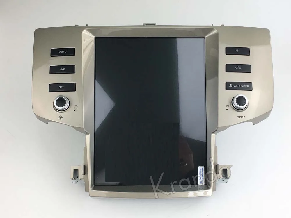 Excellent Krando Android 6.0 12.1" Tesla style Vertical screen car navigation for toyota mark x reiz 2005-2009 radio gps multimedia wifi 16