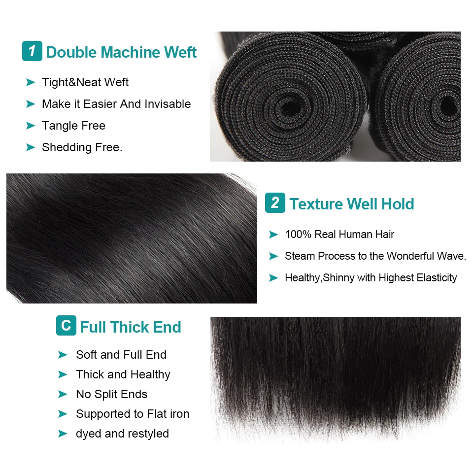 allove straight human hair (3)